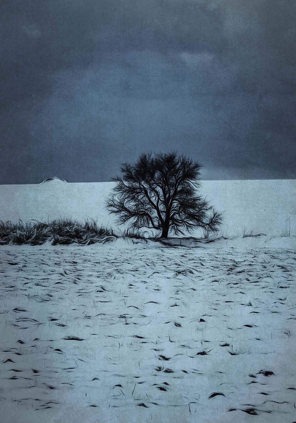 Un giorno di neve poster d'autore