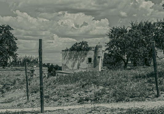 Alle porte dell villaggio  poster d'autore