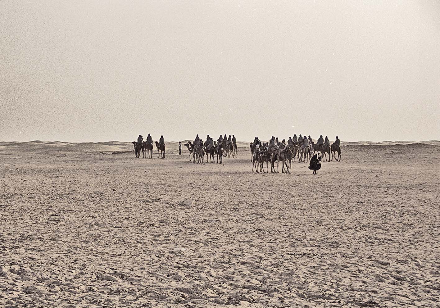 Deserto e tuareg  poster d'autore