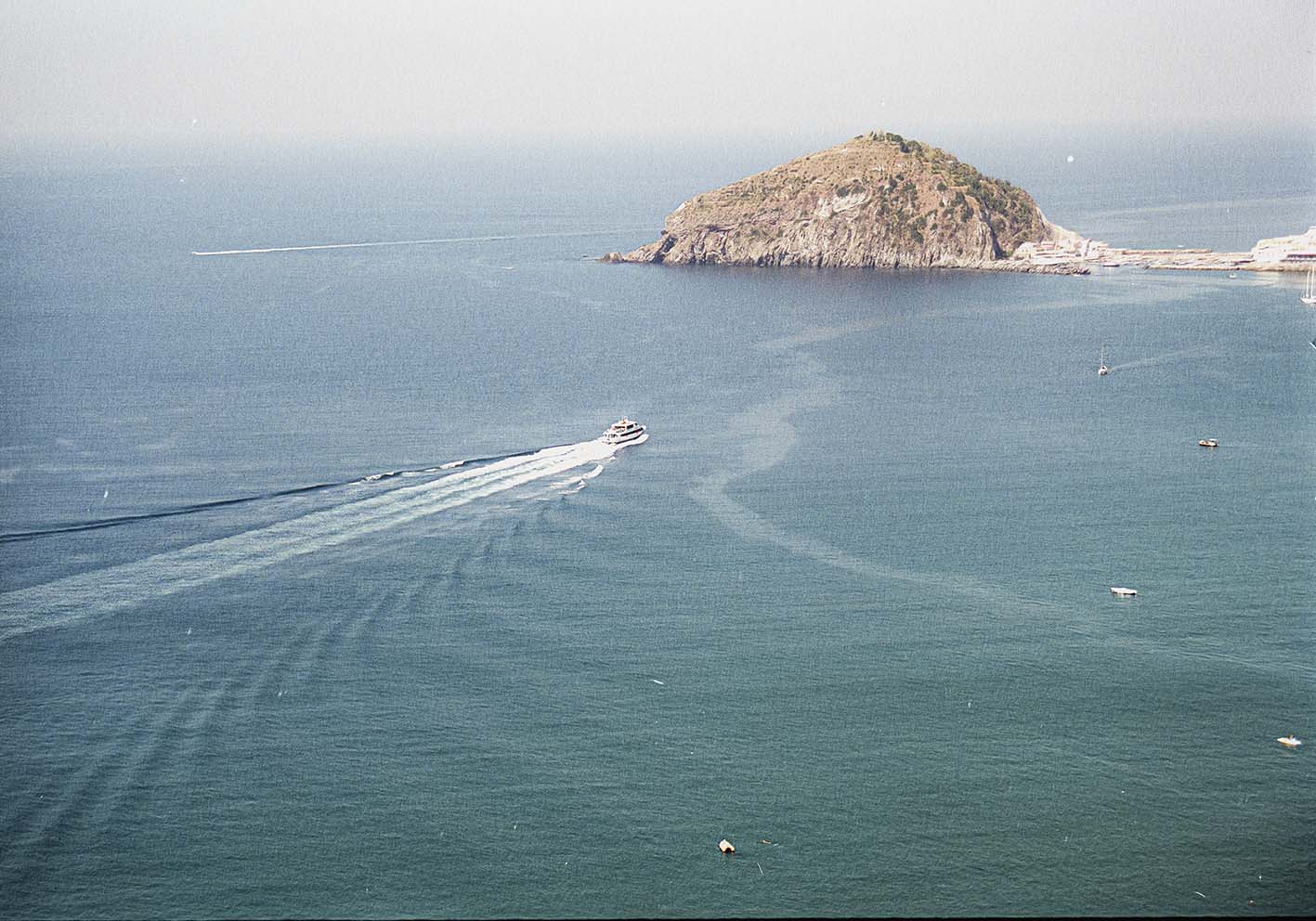 Il mare di Napoli poster d'autore