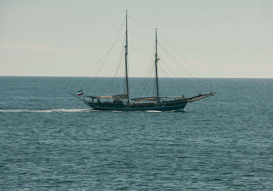 Barca a vela   poster d'autore