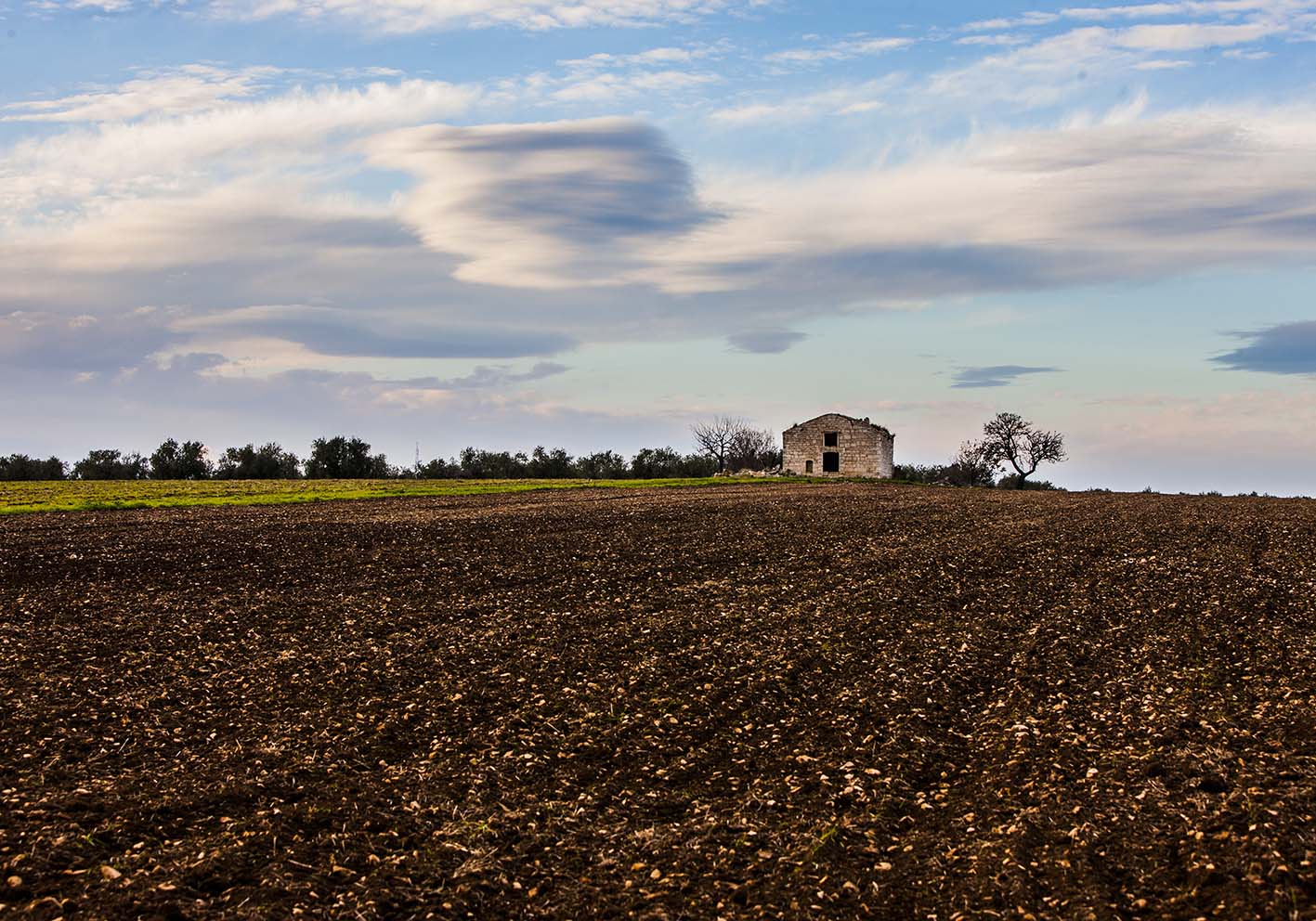 Casolare di campagna poster d'autore