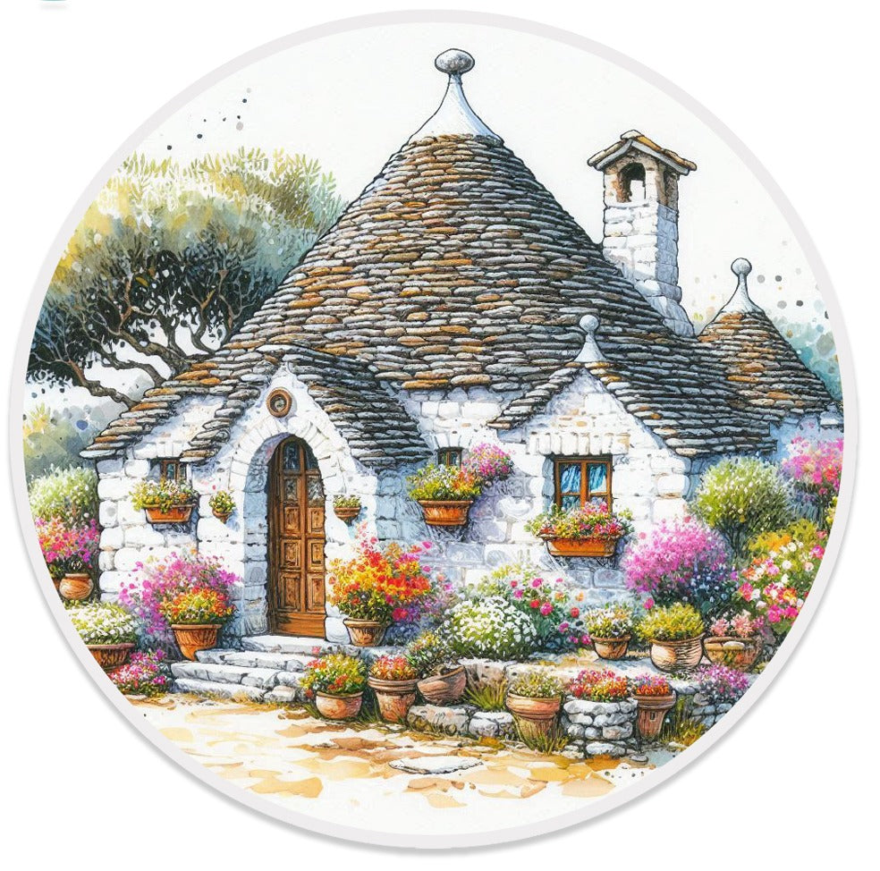 Trullo Piatto da parete decorativo