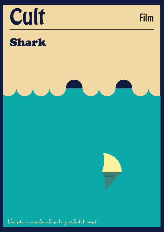 Shark poster d'autore