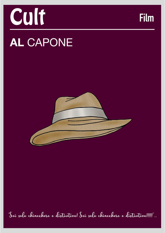 Al Capone poster d'autore