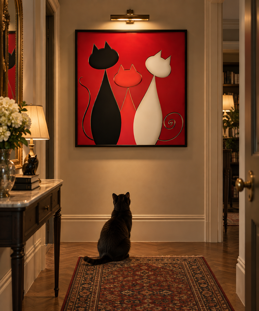 Gatti poster d'autore CodG16