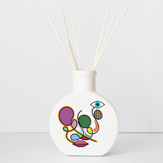 profumatore in ceramica astratto