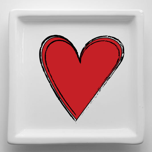 Vassoi in Ceramica Made in Italy – Svuotatasche Artigianali con Grafica d’Autore Cod2