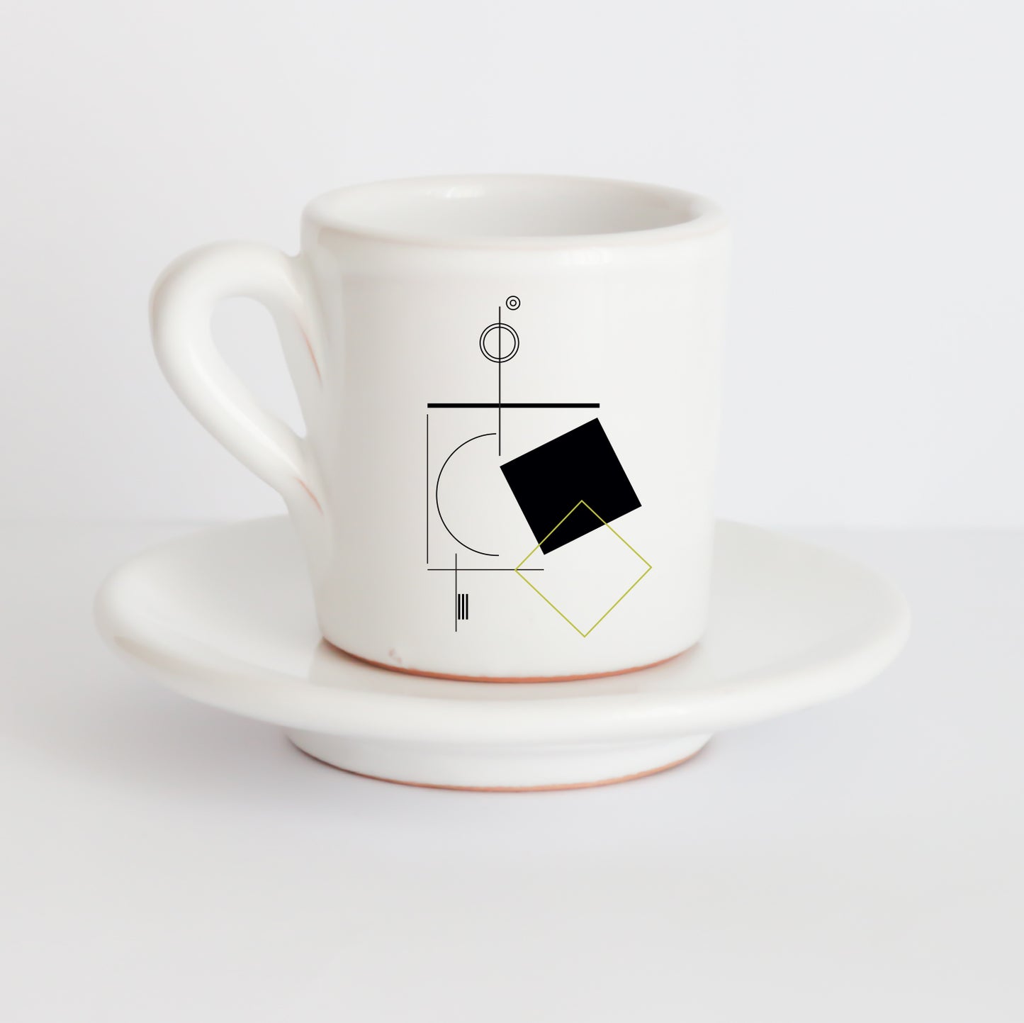 Tazzine Elena in Ceramica Artigianale con Grafica d’Autore Cod.22